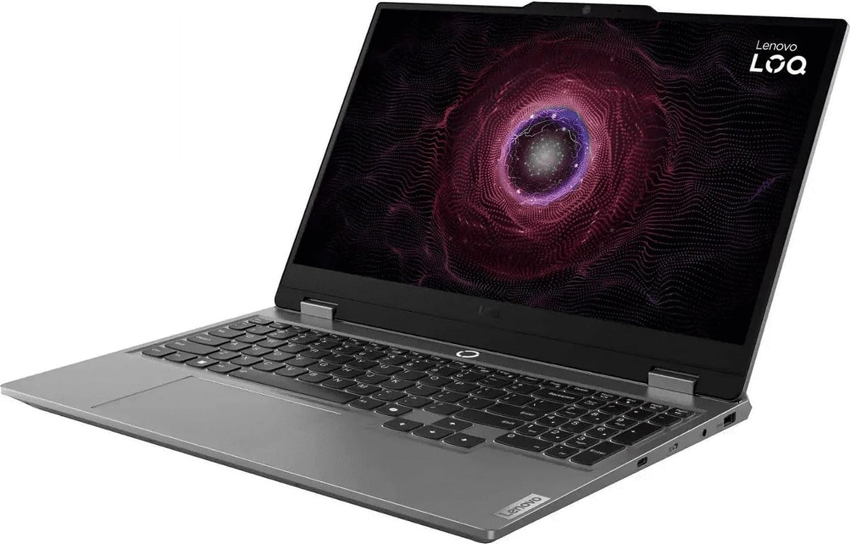 Lenovo LOQ Gaming Laptop 15.6' FHD (1920x1080) AMD Ryzen 5 7235HS, NVIDIA GeForce RTX 3050 6GB, 12GB RAM, 512GB SSD, Windows 11, Backlit Keyboard, Luna Grey