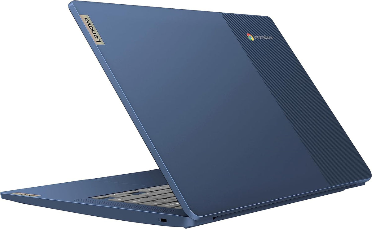 Lenovo Flagship Chromebook, 14'' FHD Touchscreen Slim Thin Light Laptop Computer, 8-Core MediaTek Kompanio 520 Processor, 4GB RAM, 64GB eMMC, WiFi 6,Chrome OS, Abyss Blue