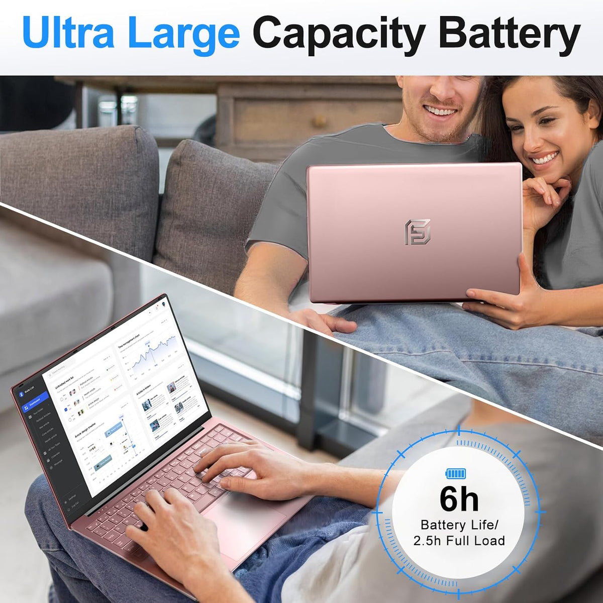 2026 Gaming Laptop,16 Inch Laptops Computer with Windows 11 Pro & Microsoft Office,16GB RAM 512GB SSD,Intel N150(4C/4T),Backlit Keyboard,Mini HDMI,cam|Mic,Portable Thin for College,Work,Student