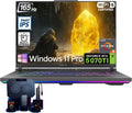 ASUS ROG Strix-G16 Gaming Laptop - AMD Ryzen 9 8940HX (Up to 5.3 GHz), NVIDIA GeForce RTX 5070 Ti, 16' 165Hz 300 nits Display, 32GB DDR5 RAM, 1TB SSD, WiFi 6E, Backlit KB, Win11 Pro, with Accessories