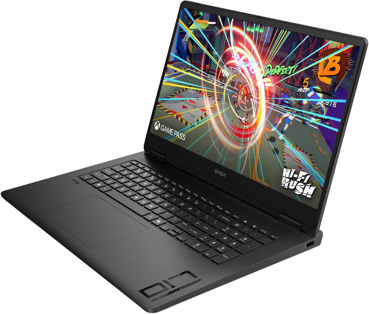 HP Omen 17.3' 144Hz FHD (1920x1080) IPS Laptop 2025 New | AMD Ryzen AI 9 365 10-Core | NVIDIA GeForce RTX 5060 | Single-Zone RGB Backlit Keyboard | Wi-Fi 6E | 32GB DDR5 1TB SSD | Win11 Pro
