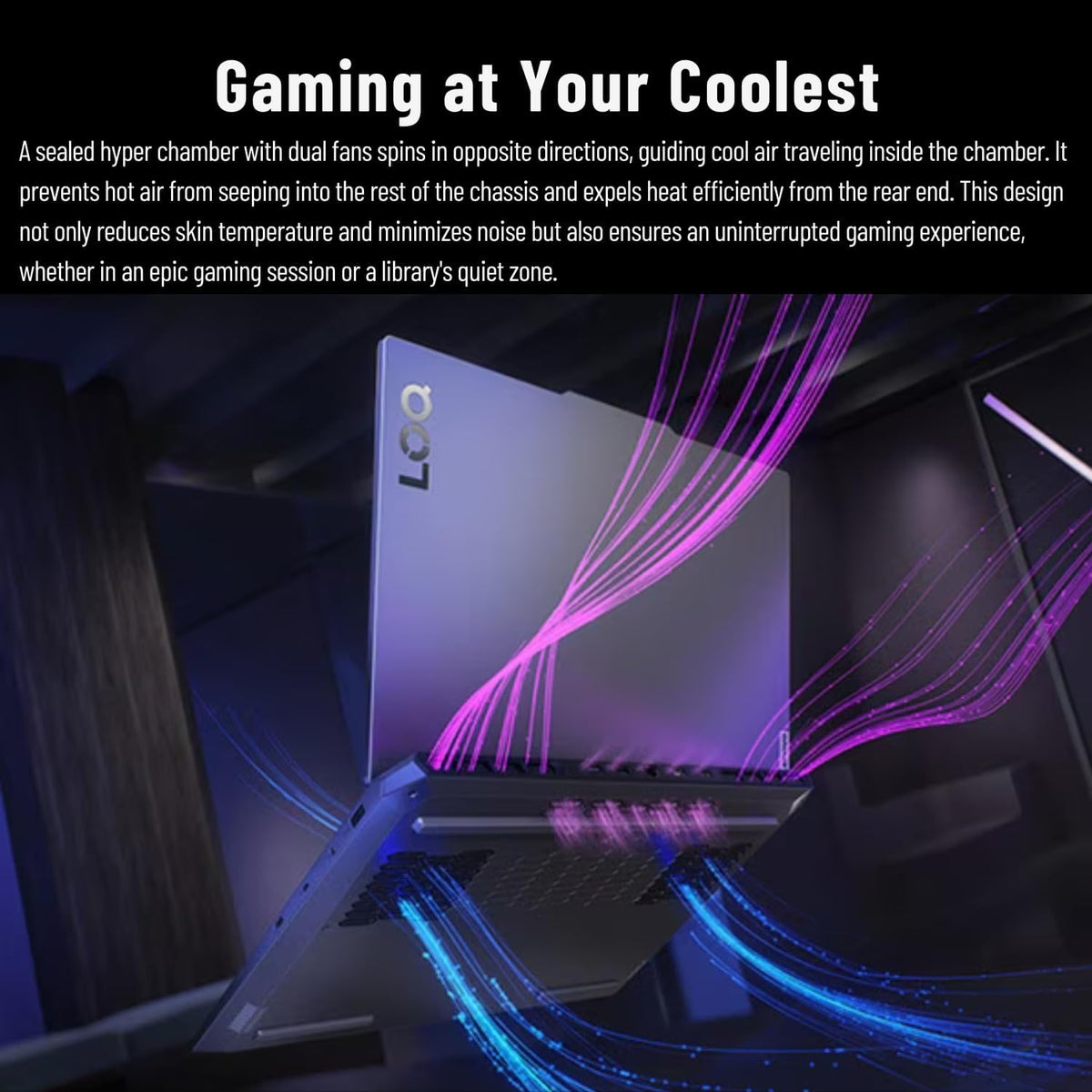 Lenovo LOQ i7 Premium Gaming Laptop, 15.6' FHD 144Hz, i7-13650HX (Beats i9-12900H), GeForce RTX 4060 (Boost Clock 2370MHz), 32GB DDR5 RAM, 1TB SSD, Backlit KB, RJ-45, Wi-Fi 6, Windows 11 Pro, Grey