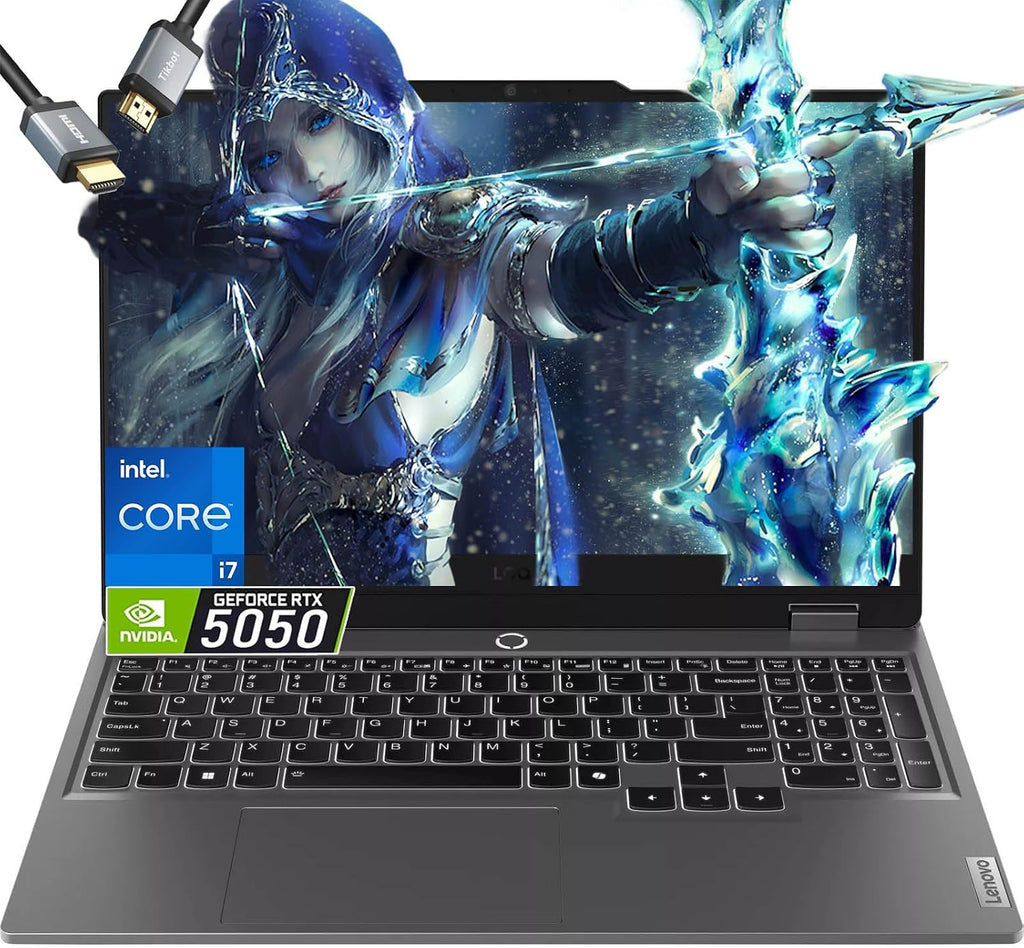 Lenovo LOQ 15 Gaming Laptop RTX 5050 -Intel Core i7-13650HX Beat AMD Ryzen 9 7940HS -15.6 FHD Display- 32GB RAM -1TB SSD -Backlit Keyboard -MUX Switch -2025 Portatil Gamer PC -Windows 11 -Webcam