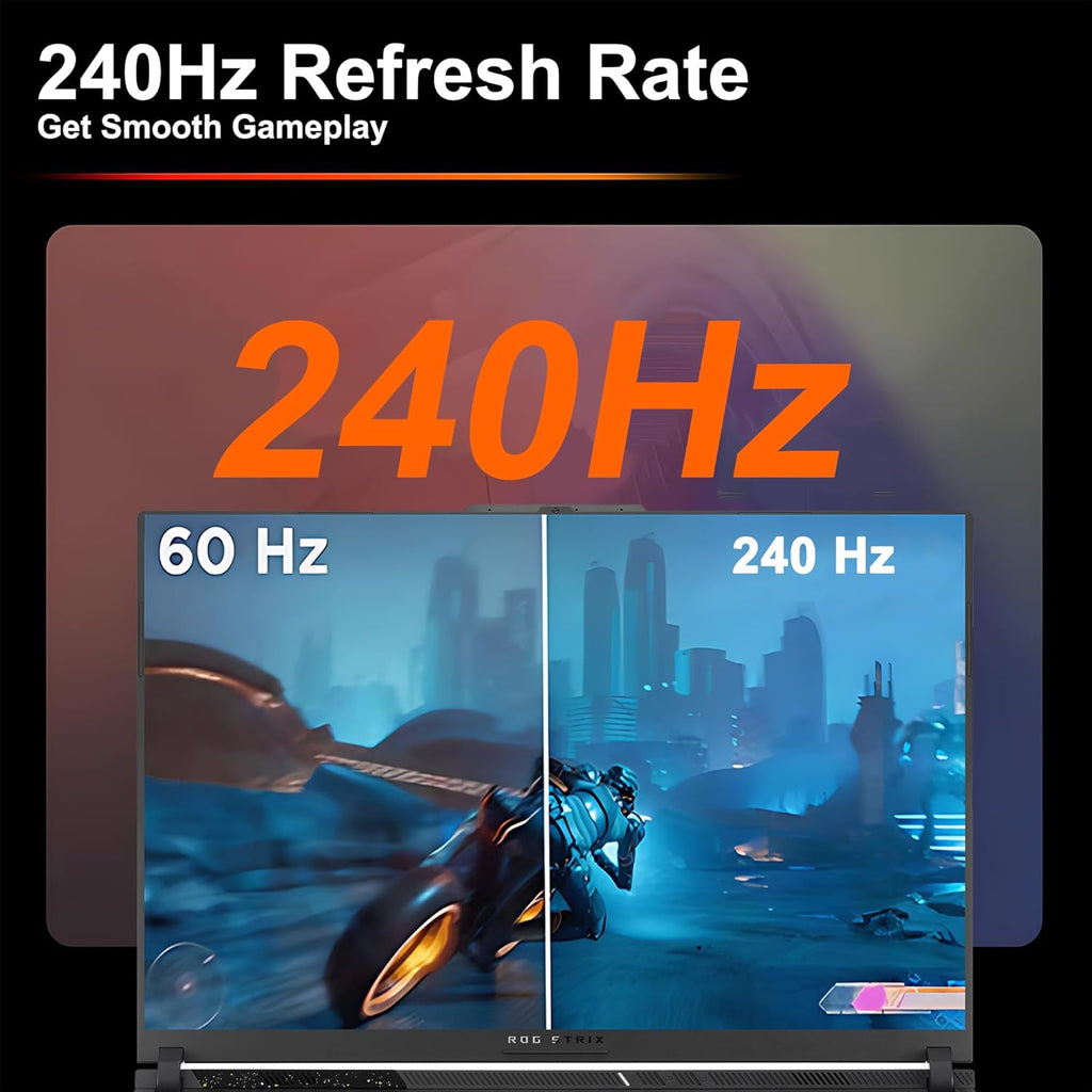ASUS ROG Strix G18 G814 Gaming Laptop 18' 2.5k (2560x1600) 240Hz (100% DCI-P3) AMD 16-core Ryzen 9 9955HX (>i9-14900HX) 64GB DDR5 2TB SSD GeForce RTX 5070 RGB Backlit FHD Camera Win11 ICP Hub