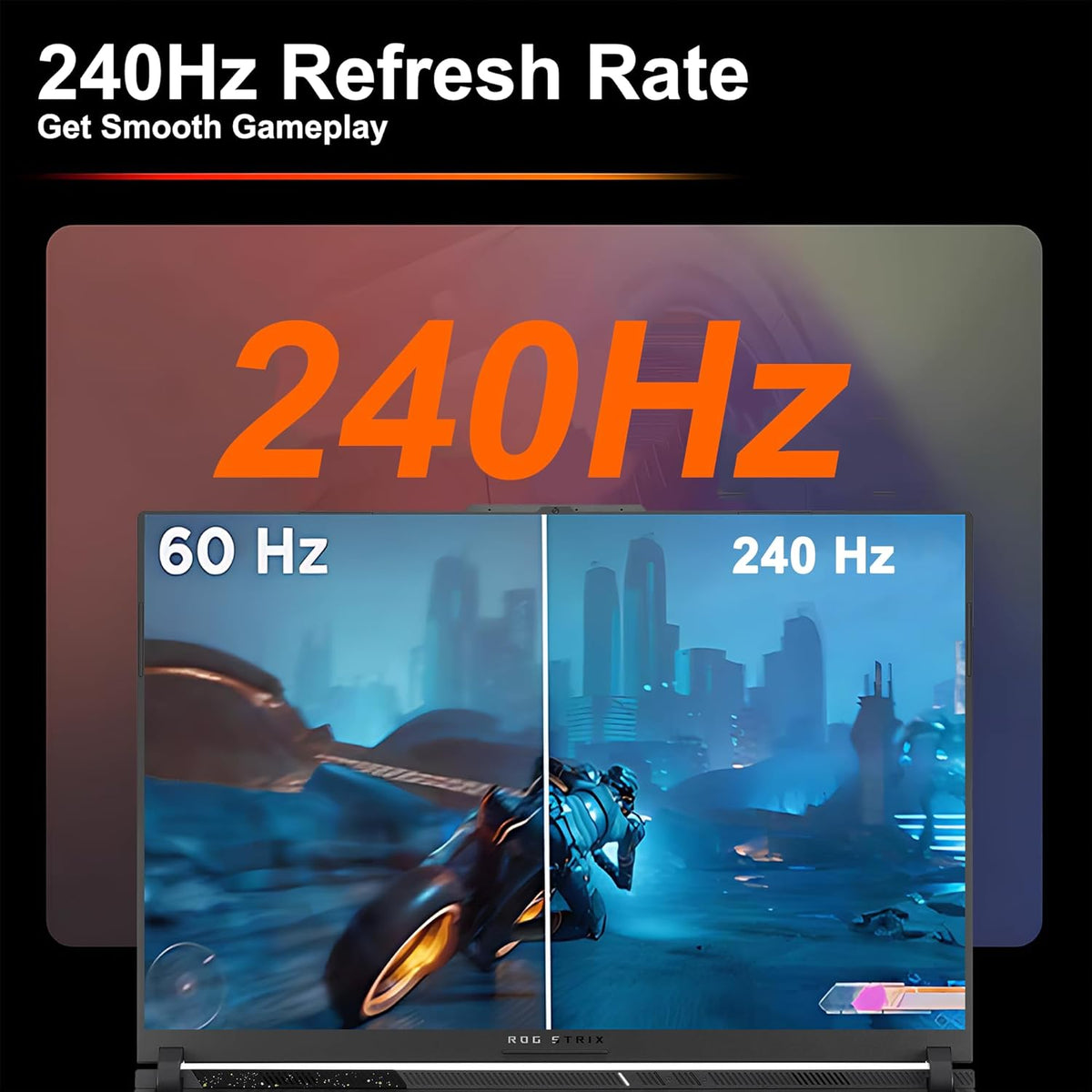 ASUS ROG Strix G18 G814 Gaming Laptop 18' 2.5k (2560x1600) 240Hz (100% DCI-P3) AMD 16-core Ryzen 9 9955HX (>i9-14900HX) 64GB DDR5 2TB SSD GeForce RTX 5070 RGB Backlit FHD Camera Win11 ICP Hub