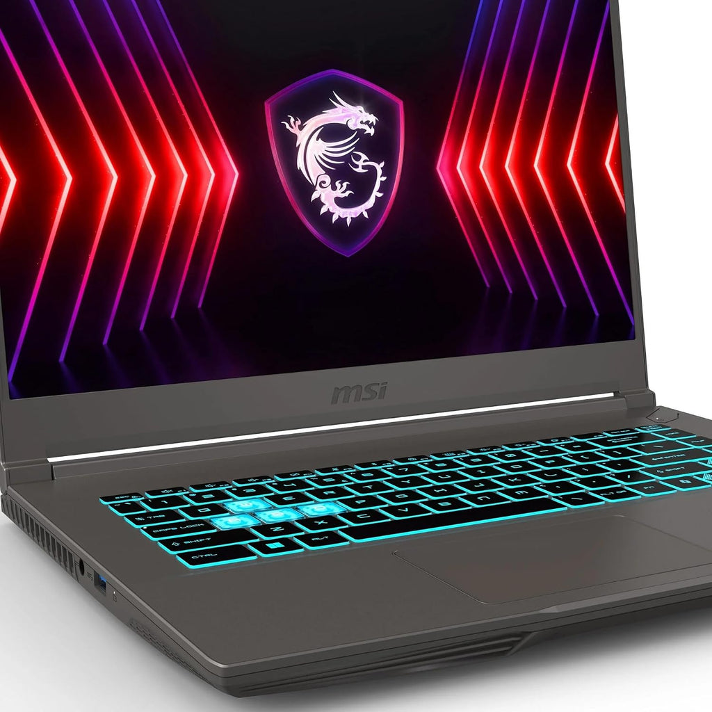msi Thin 15 Gaming Laptop 15.6' FHD IPS 144Hz Intel 8-core i5-13420H (Beats i7-11800H) 16GB RAM 512GB SSD NVIDIA GeForce RTX 3050 Backlit Type-C Win11 ICP Hub