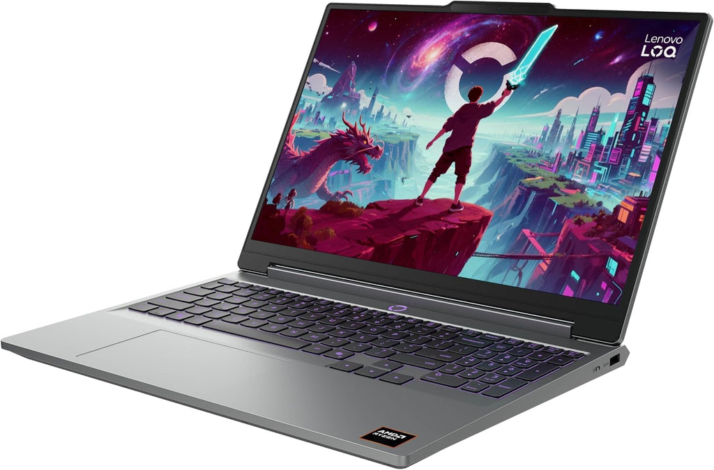 Lenovo LOQ - 2026 - Gaming Laptop - NVIDIA GeForce RTX 5060-15.3' WUXGA IPS Display - 165Hz Refresh Rate - Ryzen 7 250-16GB Memory - 1TB Storage - Luna Grey