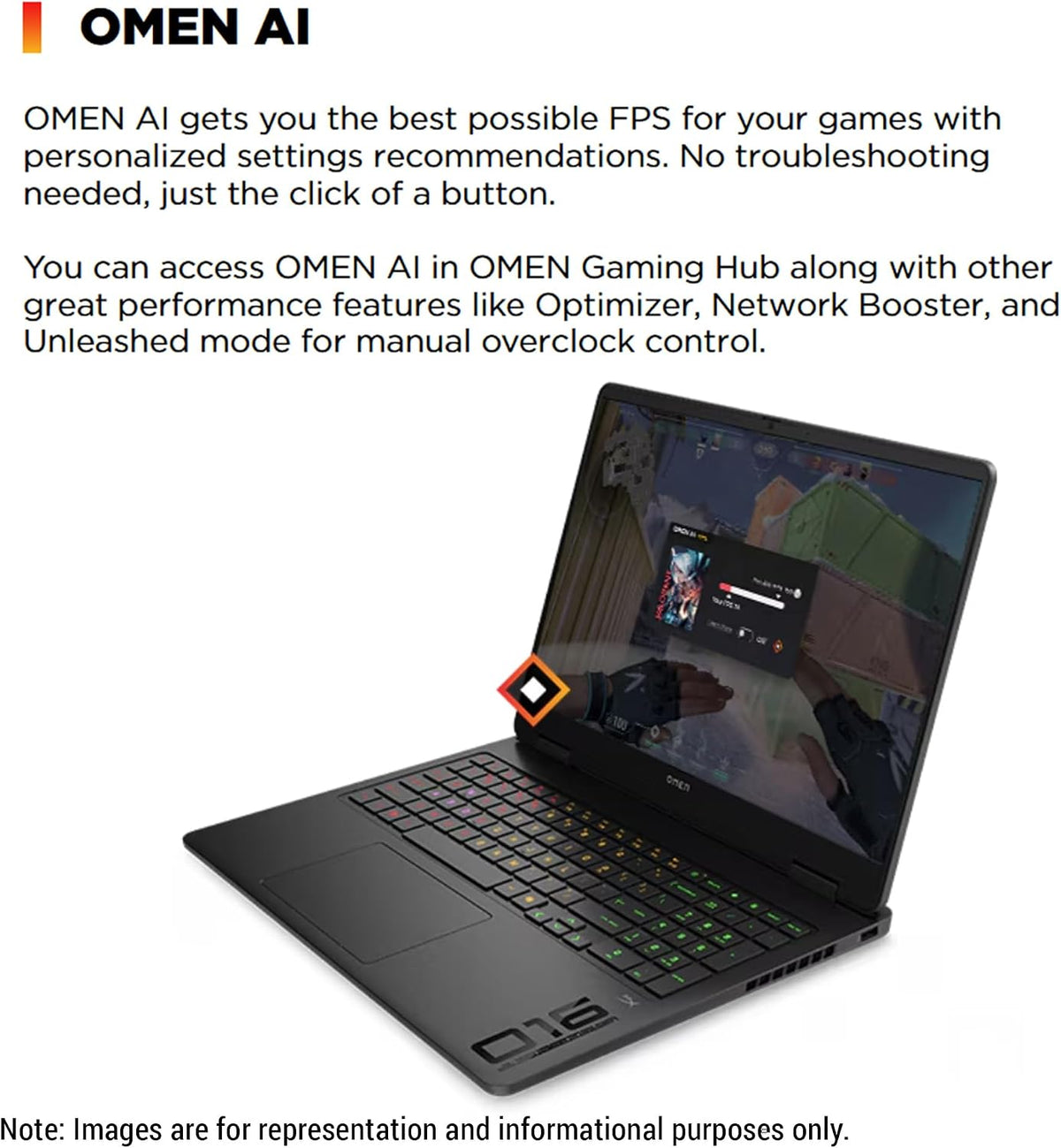 HP OMEN 16 Gaming Laptop, Intel Ultra 9-285H, 32 GB DDR5 RAM, 2 TB PCIe SSD, 16' WQXGA (2560x1600) 240Hz Display, Nvidia G-Force RTX 5070, RGB Backlit Keyboard, W11 Pro, Shadow Black