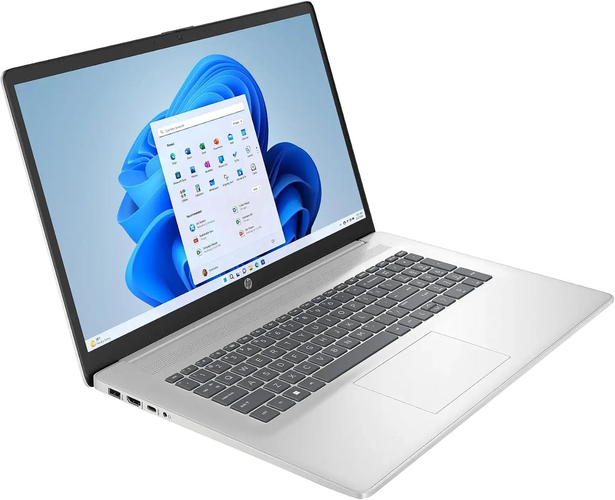 HP Flagship 17 Touchscreen Laptop - 17.3' Anti-glare HD+ Business Laptop, Windows 11 Pro OS with Copilot AI, AMD Ryzen 5 7430U (up to 4.3GHz), Wi-Fi 6, Fast Charge, Numeric Keypad | 32GB RAM + 1TB SSD