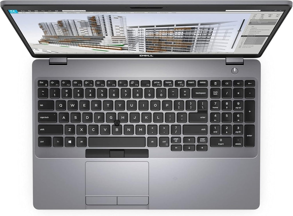Dell Precision 3551 15.6-Inch Full HD Display Mobile Workstation Intel Core i7-10850H Processor 32GB RAM 512GB SSD NVIDIA Quadro Windows 11 Pro (Renewed)
