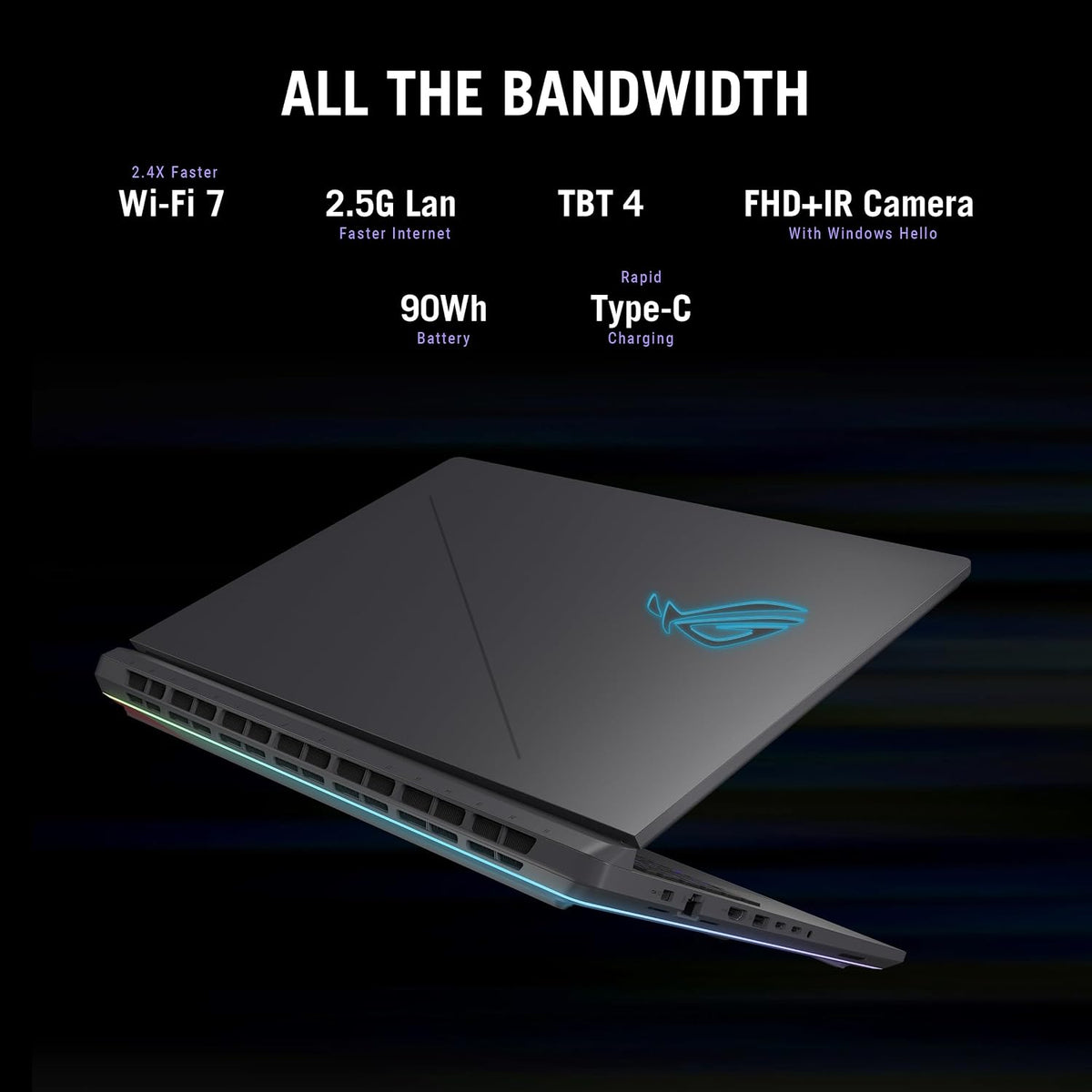 ASUS ROG Strix ROG Strix/GRAY/18.0 WQXGA Non-Touch/CORE Ultra 9 275HX/32GB/NV RTX5070/2TB/WIN11 PRO