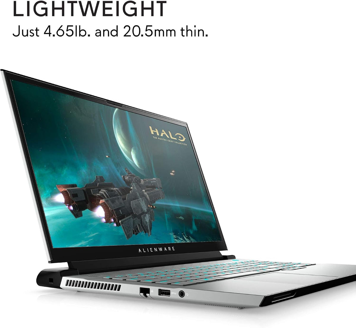 Dell m17 R3 17.3 inch FHD Gaming Laptop (Luna Light) Intel Core i7-10750H 10th Gen, 16GB DDR4 RAM, 1TB SSD, Nvidia Geforce RTX 2070 8GB GDDR6, Windows 10 Home