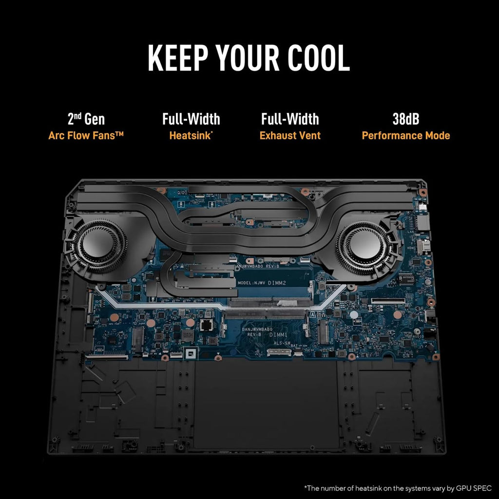 ASUS TUF F16 Gaming Laptop, Intel 16-Core i7-14650HX(Up to 5.2 GHz), NVIDIA GeForce RTX 5060, 16 Inch Full HD+ 165Hz IPS Display, 32GB DDR5, 2TB SSD, Backlit KB, Windows 11 Pro, Wi-Fi 6E, Accessories