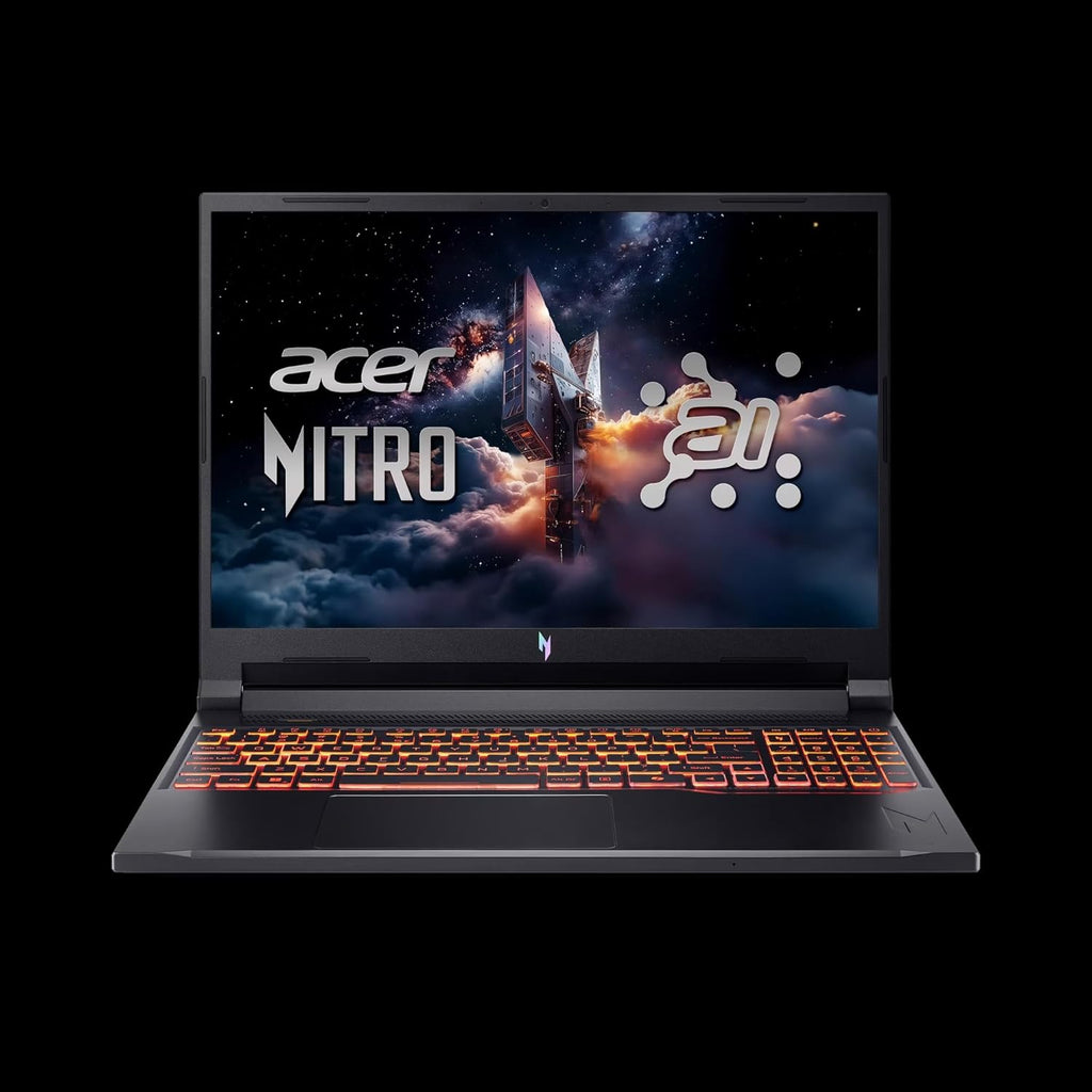 acer Nitro V 16 AI WUXGA (1920 x 1200) IPS 180Hz Gaming Laptop AI PC, AMD Ryzen 5 240 Processor, NVIDIA GeForce RTX 5050 8GB GDDR7 VRAM, 16GB RAM, 512GB SSD, (16', R5, RTX5050)