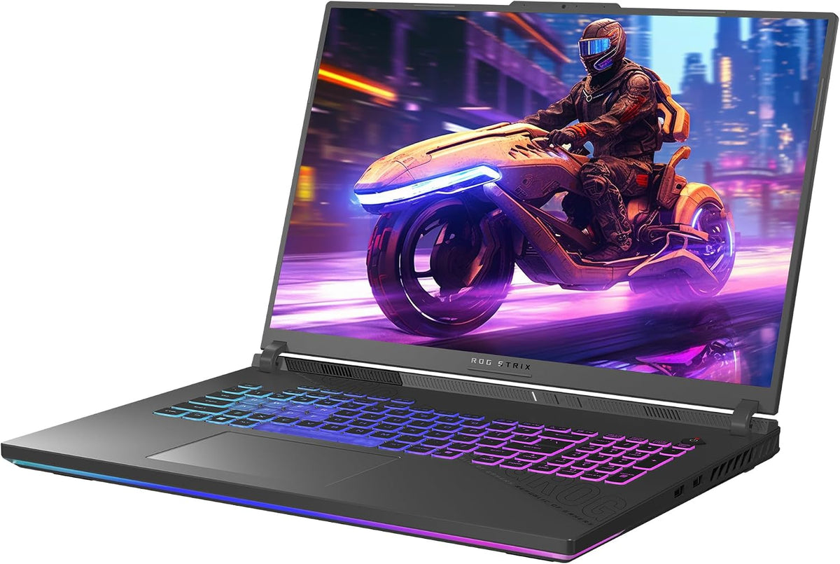 ASUS ROG Strix G18 Gaming Laptop, AMD Ryzen 9-9955HX, 64 GB DDR5 RAM, 2 TB PCIe SSD, 18' 2.5K (2560x1600) 240Hz Display, Nvidia G-Force RTX 5070, 4-Zone RGB Keyboard, W11 Pro, Eclipse Gray