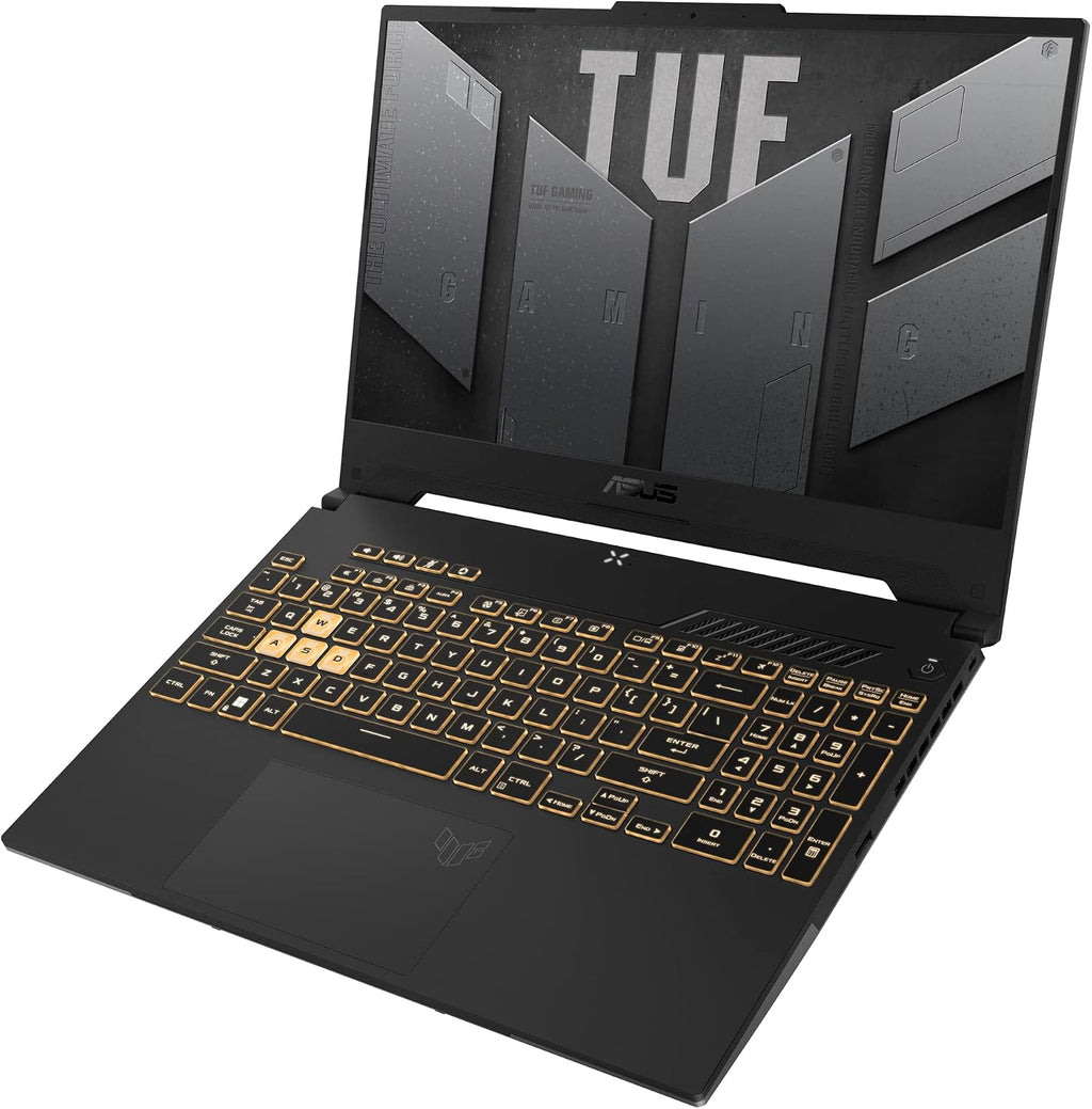 ASUS TUF Gaming A15 (2022) Gaming Laptop, 15.6' 300Hz FHD Display, AMD Ryzen 7 6800H CPU, GeForce RTX 3060 GPU, 16GB DDR5 RAM, 512GB PCIe SSD, Wi-Fi 6, Windows 11 Home, Mecha Gray, FA507RM-ES73