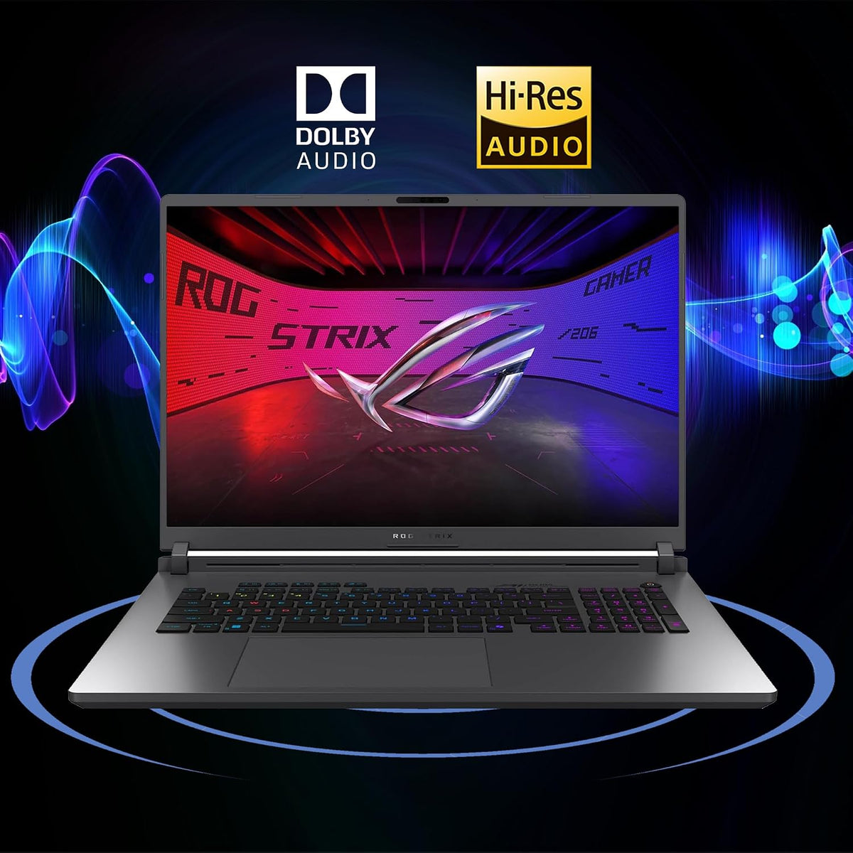 ASUS ROG Strix G18 G815 Gaming AI PC Laptop 18' 2.5k (2560x1600) 240Hz (100% DCI-P3, 3ms) Intel 24-core Ultra 9 275HX 32GB RAM 1TB SSD GeForce RTX 5060 RGB Backlit Wi-Fi7 Win11Pro ICP Hub/