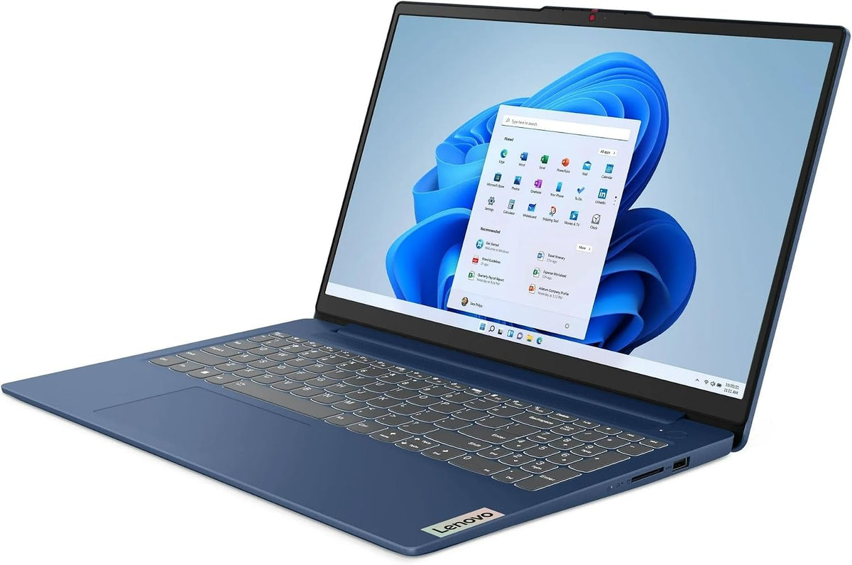 Lenovo Idea Pad 3 Touch Laptop in Blue AMD Ryzen 7 8-core up to 4.6Ghz 15.6in FHD 16GB RAM 512GB SSD Win 11 (15A - Renewed)