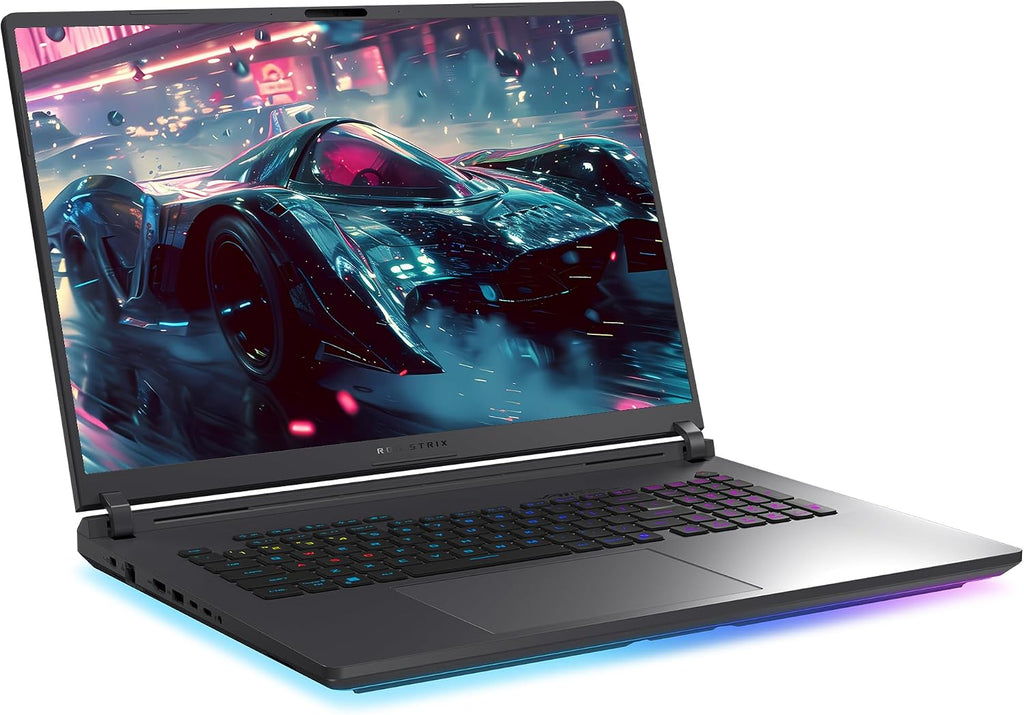 ASUS ROG Strix G18 Gaming Laptop, Intel Ultra 9-275HX, 64 GB DDR5 RAM, 1 TB PCIe SSD, 18' 2.5K (2560x1600) Display, Nvidia G-Force RTX 5060, Backlit Chiclet 4-Zone RGB Keyboard, W11 Home, Eclipse Gray