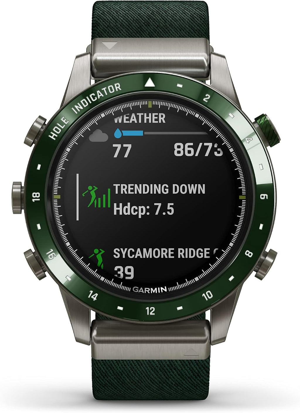 Garmin MARQ Golfer Gen 1 Golf Smartwatch, 010-02394-00 (Renewed)