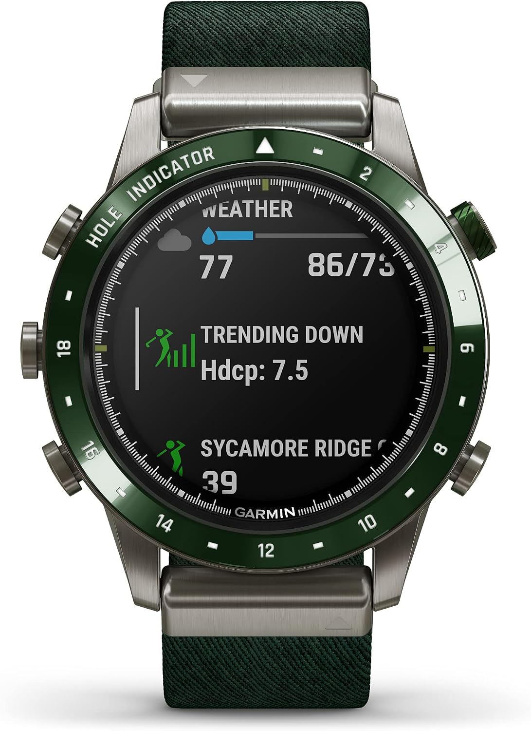 Garmin MARQ Golfer Gen 1 Golf Smartwatch, 010-02394-00 (Renewed)