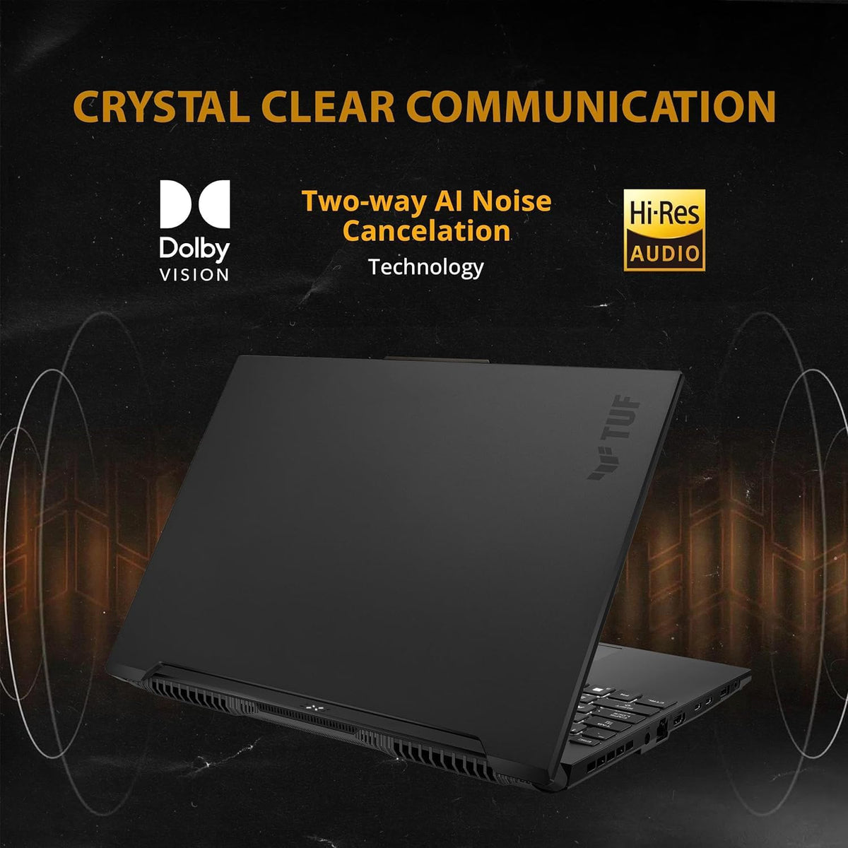 ASUS TUF 16' Ryzen 7 Premium Gaming Laptop, 16' FHD+ 165Hz, AMD Ryzen 7 7735HS (Beats Intel i7-13700H), AMD Radeon RX 7700S (Beats GeForce RTX 4060), 16GB DDR5 RAM, 2TB SSD, RGB Backlit KB, W11 Pro