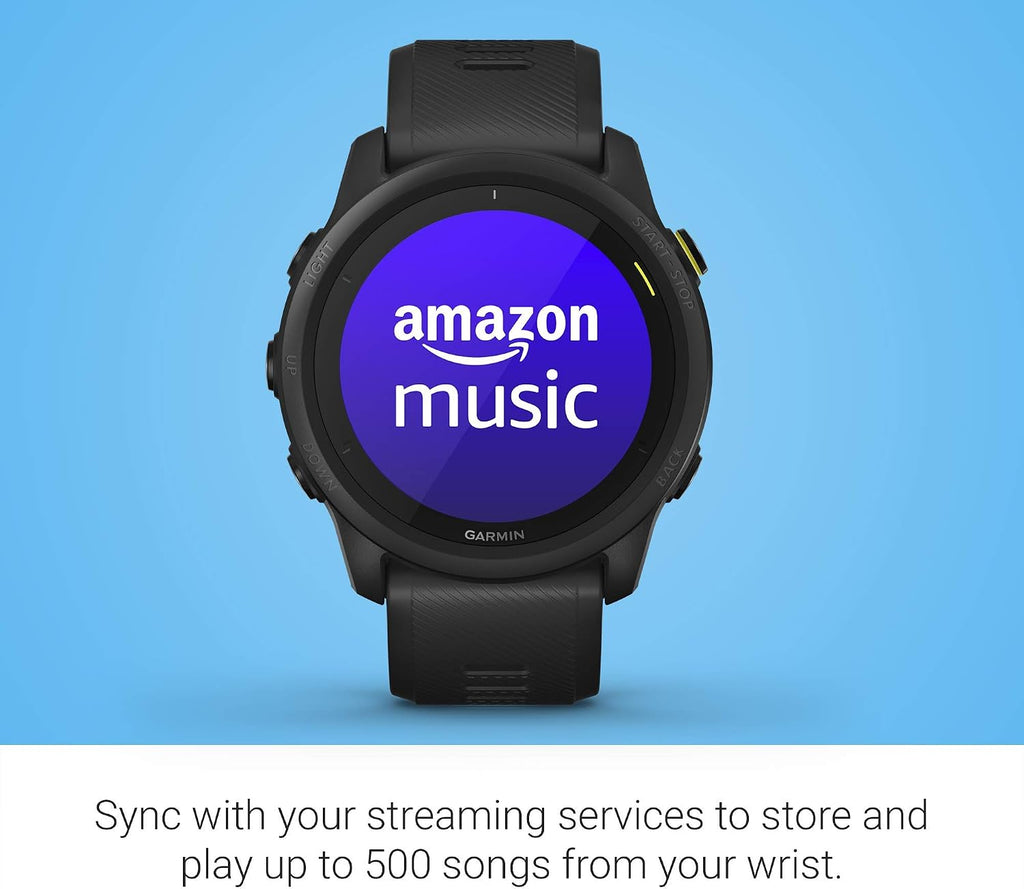 Garmin Forerunner 745, GPS Running Watch, Detailed Training Stats and On-Device Workouts, Essential Smartwatch Functions, Black (010-02445-00) (Renewed)