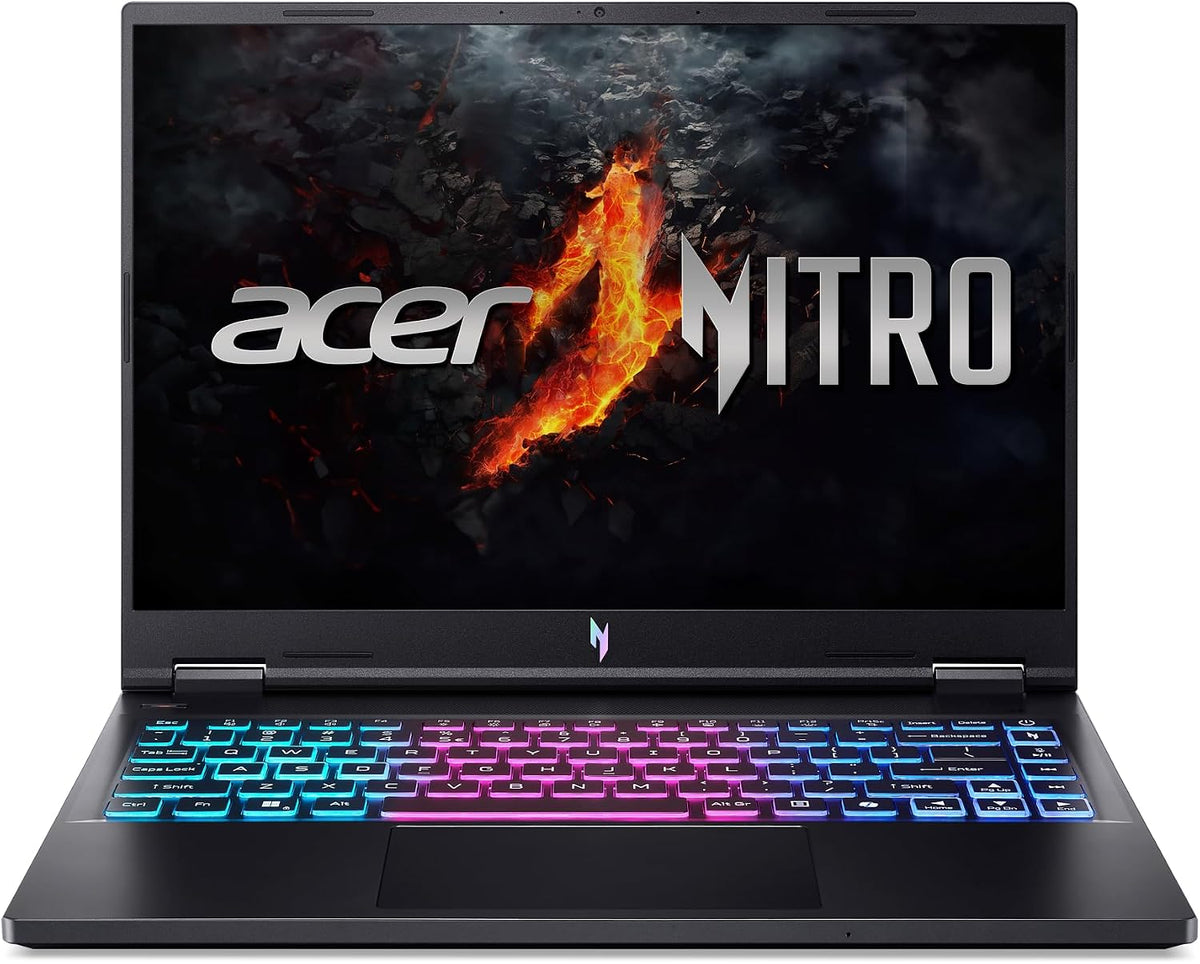 Acer Nitro 14 Gaming Laptop | AMD Ryzen 7 8845HS Octa-Core AI Capable Processor | NVIDIA GeForce RTX 4060 Laptop GPU | 14.5' WUXGA IPS 120Hz Display | 16GB LPDDR5X | 512GB SSD | WiFi 6E | AN14-41-R74Z