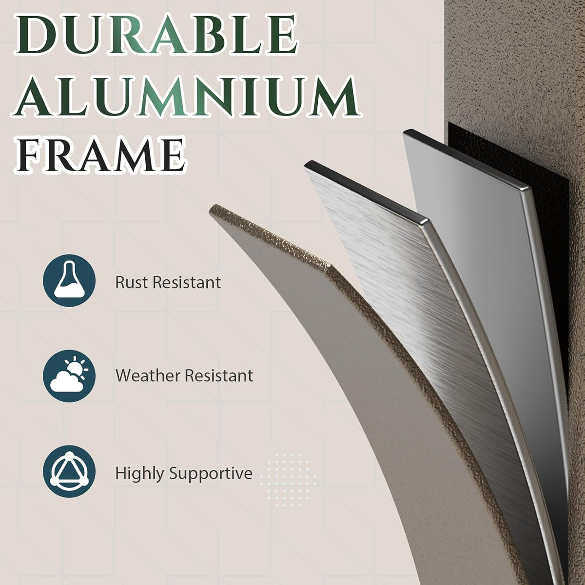 EROMMY 10x14 Lean-to Sunroom Gazebo, Enclosed Patio Shelter with Sliding Doors, Galvanized Steel Roof and Polycarbonate Wall Panels, Aluminum Frame for Backyard