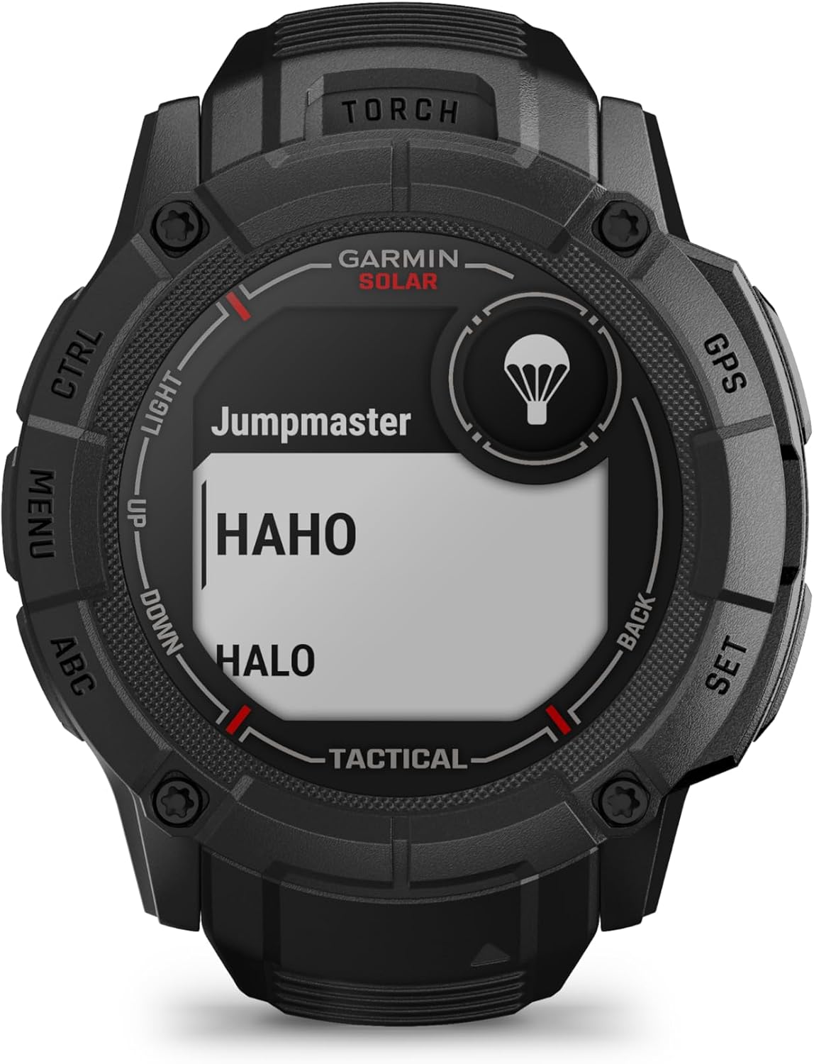 Garmin Instinct 2X Solar - Tactical Edition, Rugged GPS Smartwatch, Built-in Flashlight, Ballistics Calculator, Solar Charging Capability, Black (Renewed)