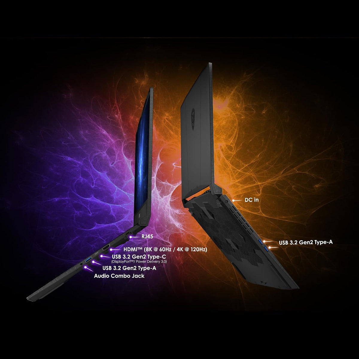 msi Katana 15 HX 15.6' 165Hz QHD+ Gaming Laptop: Intel Core i9-14900HX, NVIDIA Geforce RTX 5070, 32GB DDR5, 1TB NVMe SSD, RGB Keyboard, Win 11 Home: Black B14WGK-016US