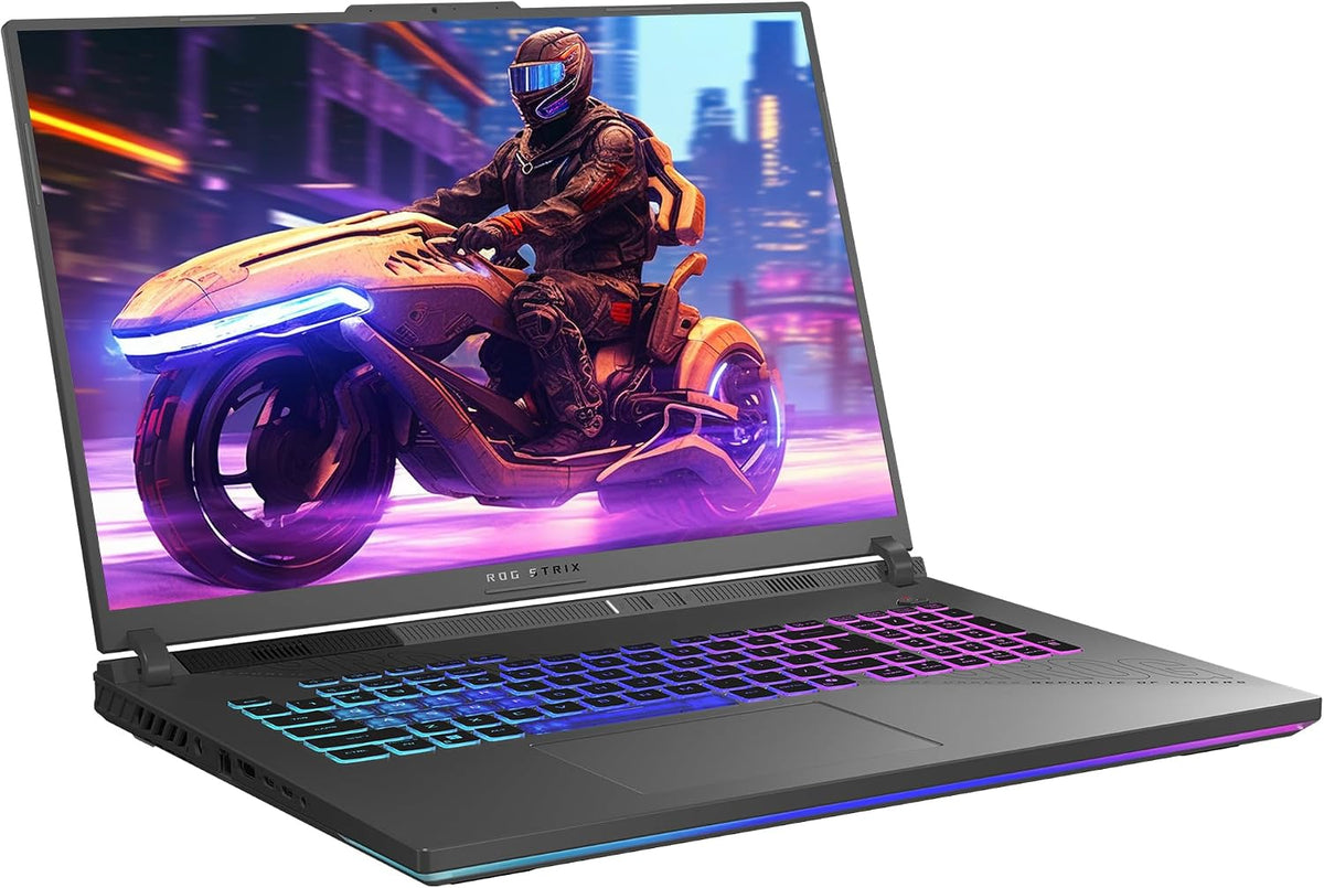 ASUS ROG Strix G18 Gaming Laptop, AMD Ryzen 9-9955HX, 64 GB DDR5 RAM, 4 TB PCIe SSD, 18' 2.5K (2560x1600) 240Hz Display, Nvidia G-Force RTX 5070, 4-Zone RGB Keyboard, W11 Home, Eclipse Gray