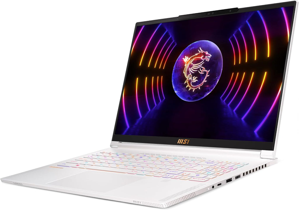 msi Stealth 16 Studio 16' 240Hz QHD+ Gaming Laptop: Intel Core i9-13900H, NVIDIA Geforce RTX 4070, 64GB DDR5, 1TB NVMe SSD, Thunderbolt 4, Win 11 Pro: White A13VG-420US