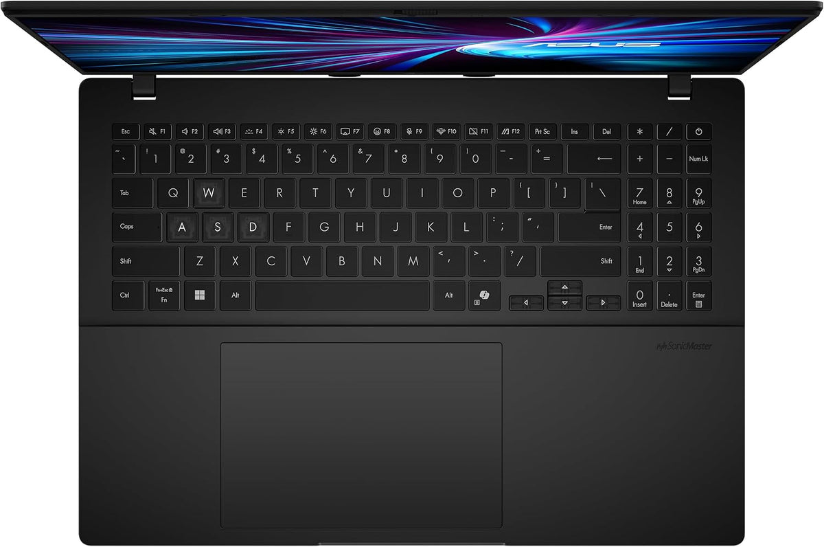 ASUS V16 16' WUXGA 144Hz Gaming Laptop, Intel® Core™ 7 240H, RTX™ 5070, 16GB DDR5 RAM, 1TB SSD, V3607VP-DS74, Matte Black