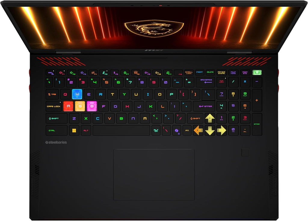 MSI Raider 18 HX AI 18' QHD+ IPS 240Hz Display; Gaming Laptop - Intel Core Ultra 9 285HX 2.1GHz; NVIDIA GeForce RTX 5080 16GB GDDR7; 64GB DDR5-5600 RAM; 2TB NVMe M.2 SSD; 2.5Gb LAN, 2x2 WiFi 7