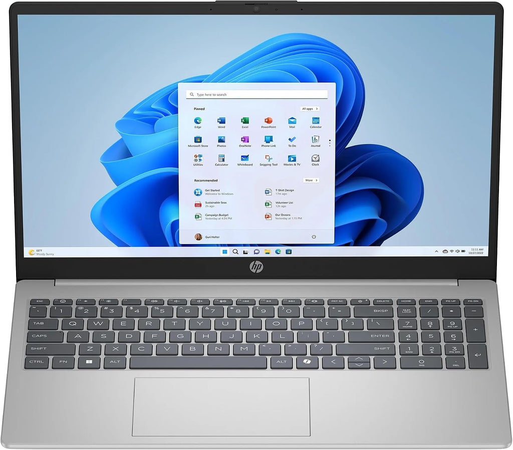 HP Touchscreen Student Laptop Computer - AMD Ryzen 7 7730U (8-Core, Beats i7-1355U), Fast Charging, Anti-Glare, Copilot Key, Wi-Fi 6, Windows 11 Pro, Student Laptop (32GB RAM | 2TB SSD)