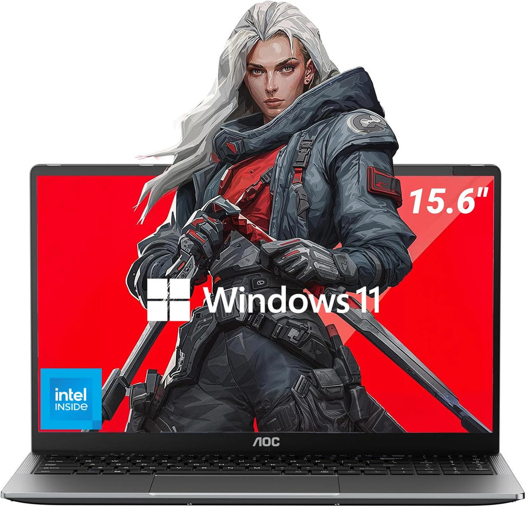 2026 Laptop Computer, 15.6-inch Laptop Computer with Ιntel N150 Processor (Up to 3.6GHz), 16GB RAM 512GB NVMe SSD Laptop, Work Laptop Win 11 Laptop, HDMI, WiFi, Bluetooth, Type-C, Webcam, Metal Shell