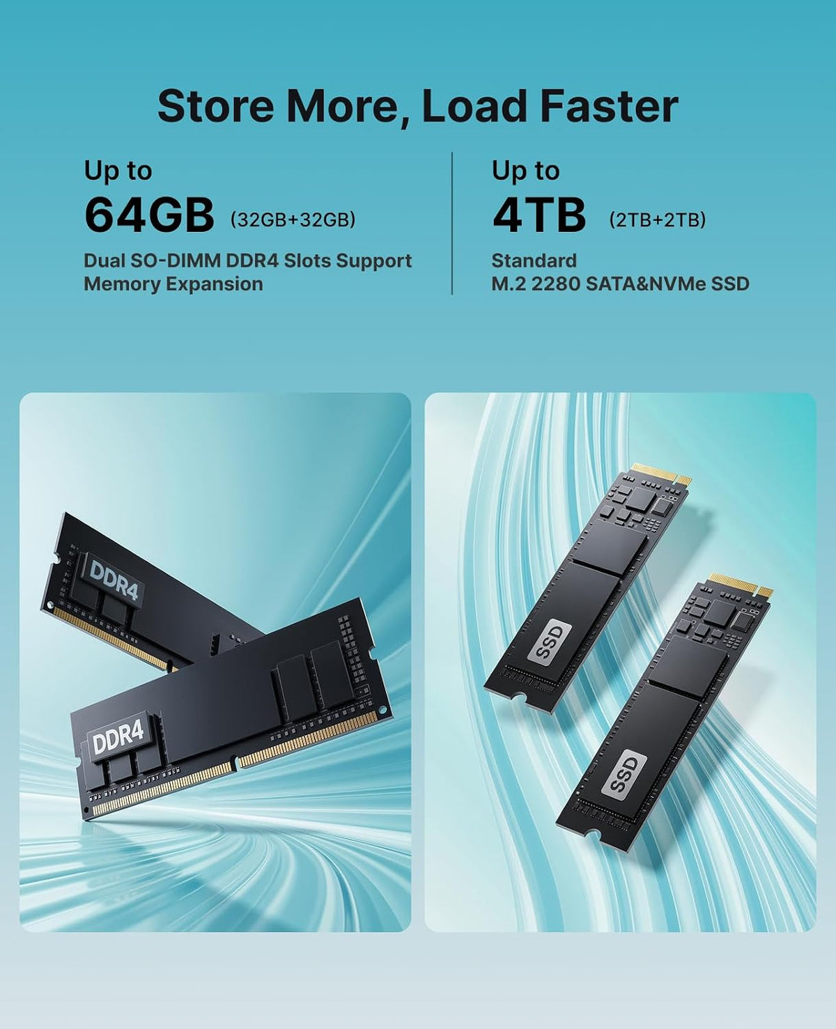 ACEMAGIC K1 Mini PC AMD Ryzen 4300U (Beats i3-10110U/3500U), 8GB RAM 256GB SSD, Mini Desktop Computer 4K Triple Display/4xUSB3.2, USB-C WiFi/BT, VESA GbE, HTPC/Business Office Micro Pc