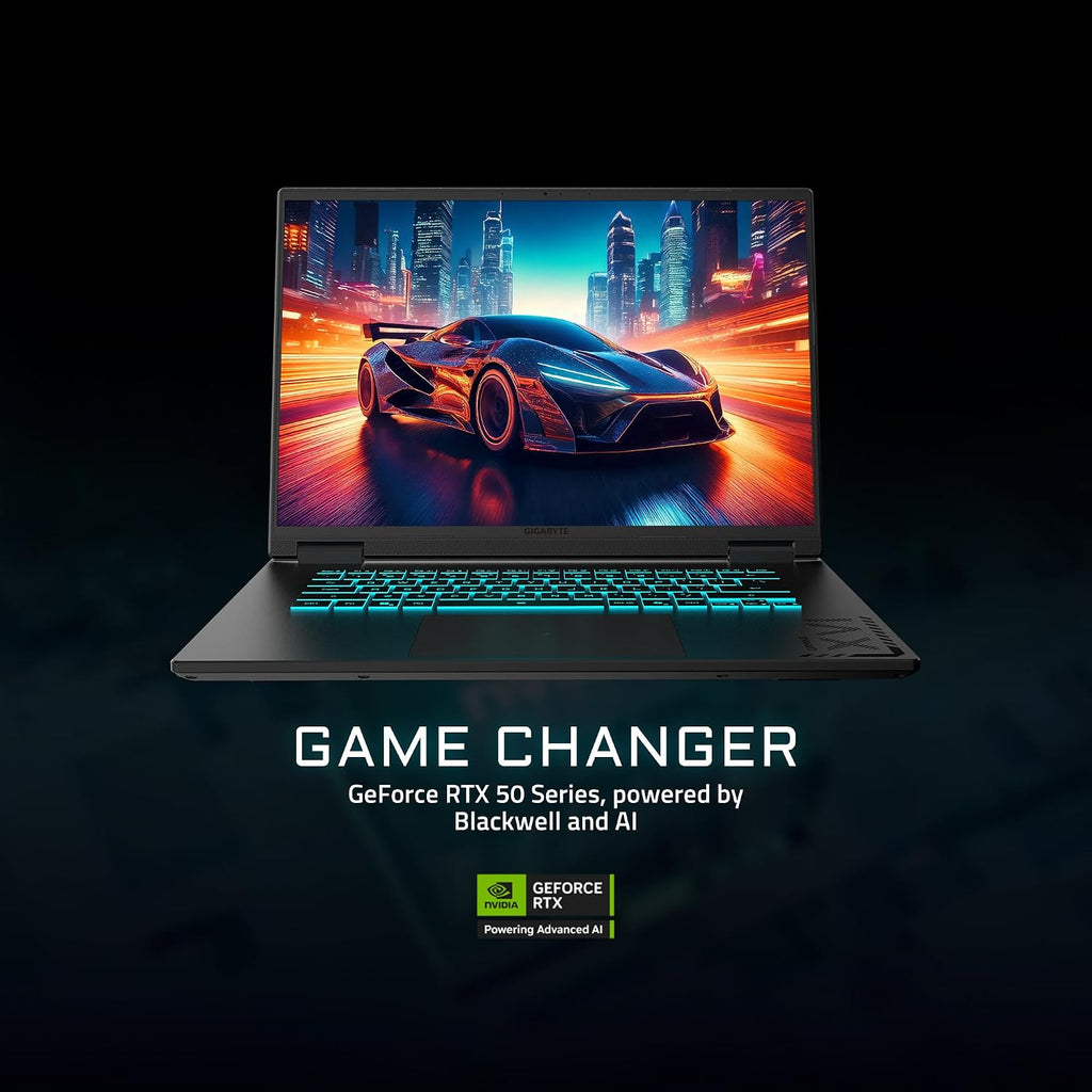 GIGABYTE - Gaming A16 Gaming Laptop - 165Hz 1920x1200 WUXGA - NVIDIA GeForce RTX 5060 - Intel i7-13620H - 1TB SSD with 16GB DDR5 RAM - Windows 11 Home AD Gaming A16 CVHI3US894SH