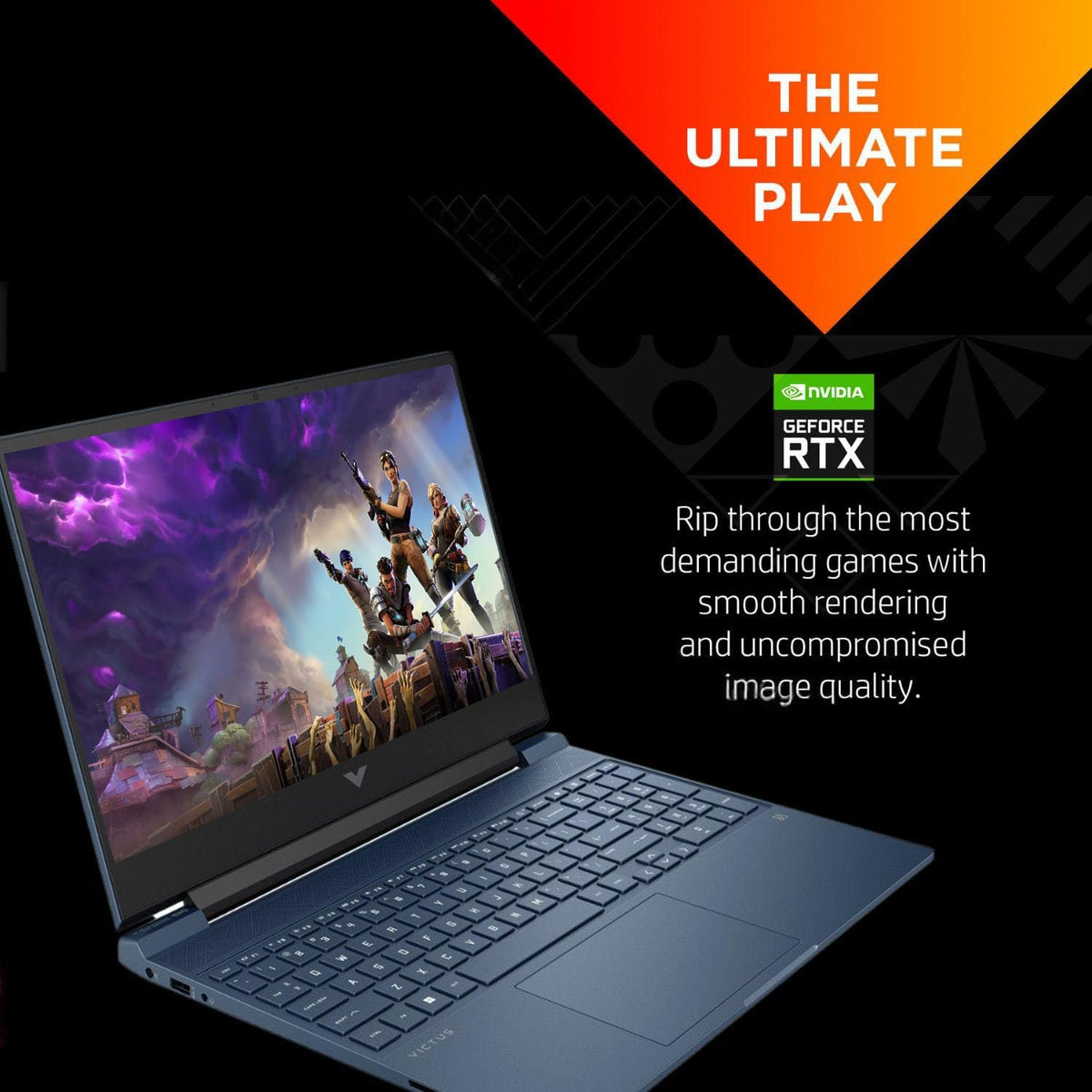 HP Victus Gaming Laptop | 15.6' FHD 144Hz | 13th Gen Intel 8 Cores i5-13420H Up to 4.60 GHz | NVIDIA GeForce RTX 3050 6GB | 32GB RAM | 2TB PCIe SSD | Backlit | Wi-Fi 6 |Webcam |Type-C |Windows 11 Home