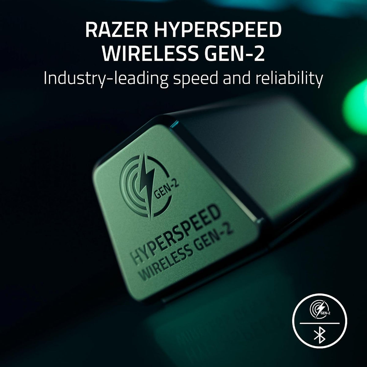 Razer BlackShark V3 Pro Wireless ANC Gaming Headset for PC: Full Band Mic - 50mm Drivers - 2.4 GHz, Bluetooth, USB, 3.5mm - Works with Mac, PS5, Nintendo Switch, Smartphone - 70 Hr Battery - White