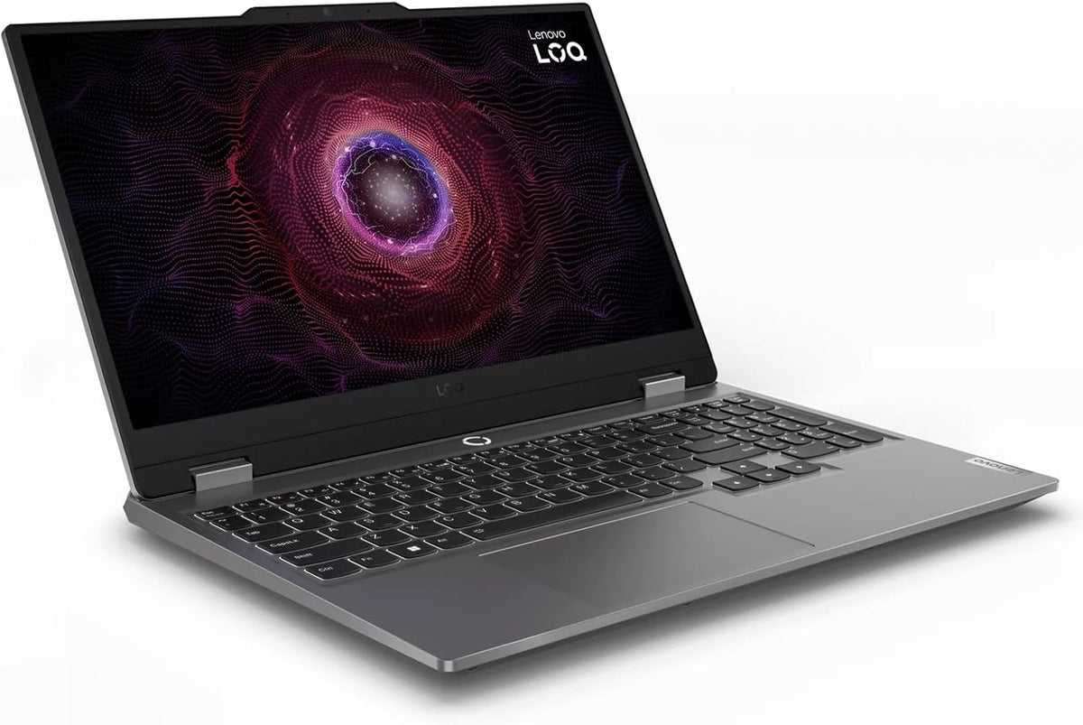 Lenovo LOQ Gaming Laptop 15.6' FHD IPS 144Hz AMD Zen4 Octa-core Ryzen 7 8845HS (Beat i7-12700H) 32GB RAM 1TB SSD GeForce RTX 4060 8GB Graphic Backlit Nahimic Rapid Charge Pro Win11 Grey + HDMI Cable