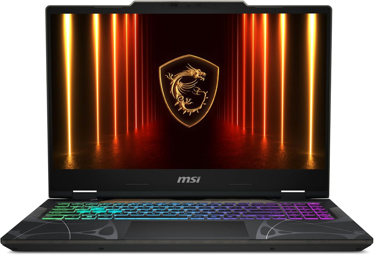 msi Cyborg 15 Thin & Light Gaming Laptop 15.6' FHD 144Hz – RTX 5060, Intel Core 5-210H, 16GB DDR5, 512GB SSD, Wi-Fi 6E, Windows 11, B2RWFKG-295US