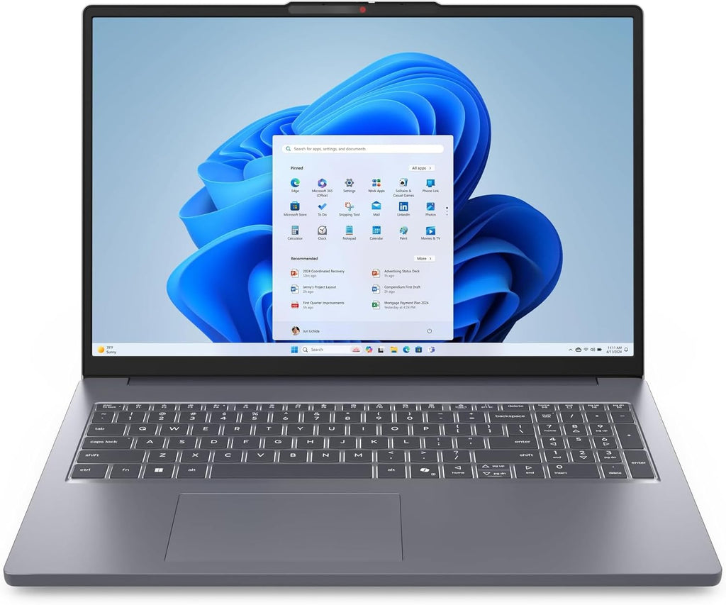Lenovo 15' Gaming Laptop Computer, AMD Ryzen 5 7535HS 6-Core, 16GB DDR5 RAM, 1TB PCIe SSD, FHD+ Display, WiFi 6, Bluetooth 5.3, Webcam, HDMI, Type-C, Luna Grey, Windows 11 Home