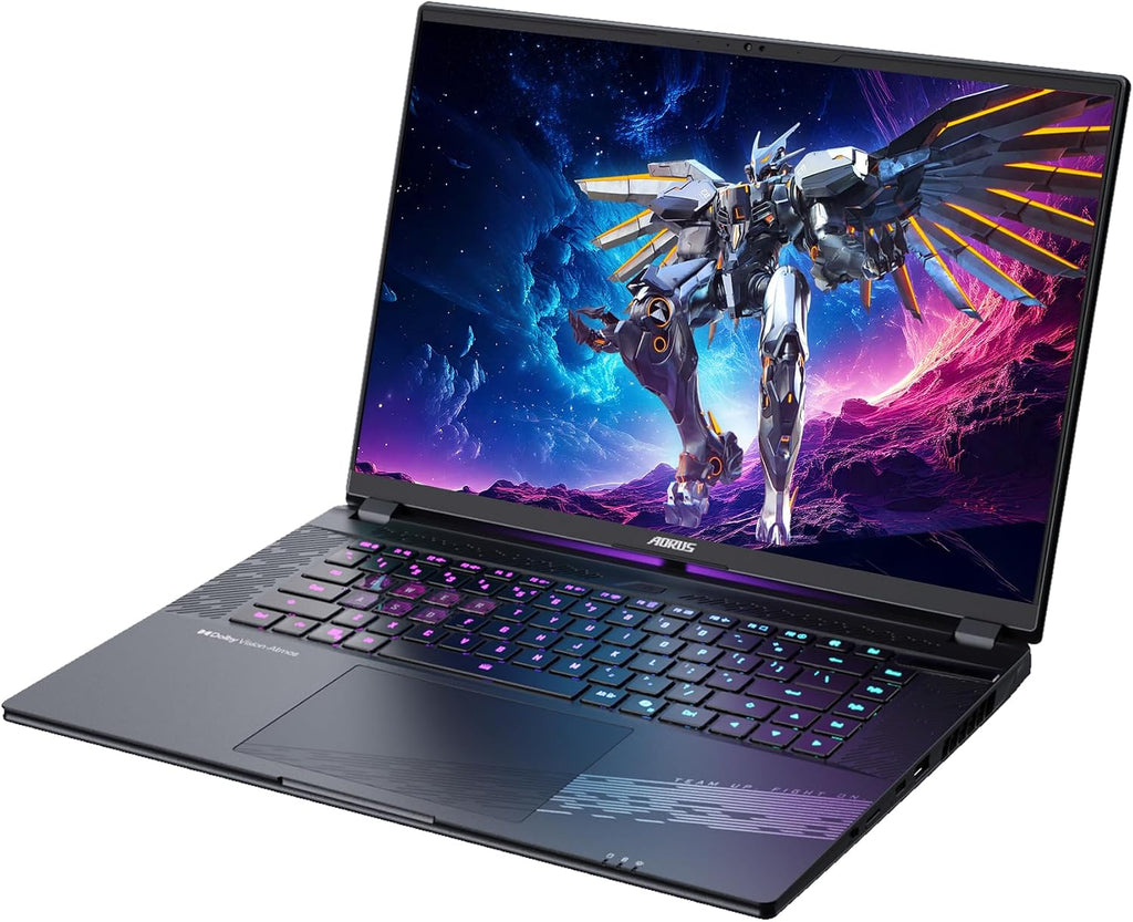 GIGABYTE - AORUS Elite 16 Gaming Laptop - 165Hz 2560x1600 WQXGA - NVIDIA GeForce RTX 5070 - Intel Core Ultra 9 275HX - 2TB SSD with 32GB DDR5 RAM - Windows 11 Home AD (AORUS Elite 16 BWHC3USC65SH)