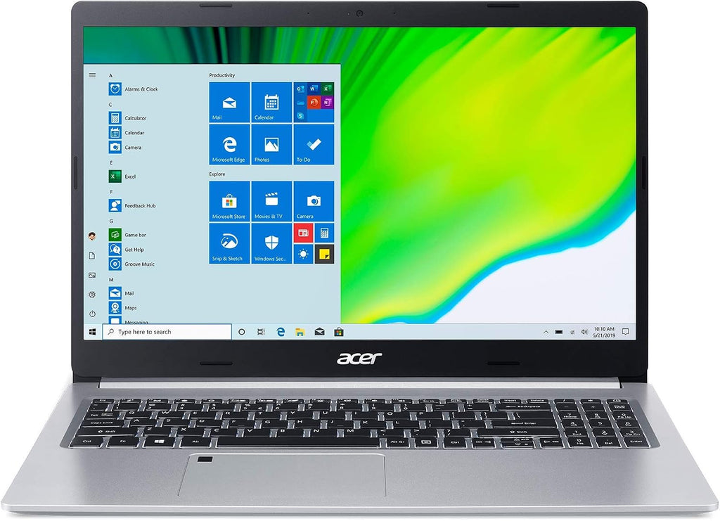 Acer Aspire 5 A515-46-R14K Slim Laptop | 15.6' Full HD IPS | AMD Ryzen 3 3350U Quad-Core Mobile Processor | 4GB DDR4 | 128GB NVMe SSD | WiFi 6 | Backlit KB | Amazon Alexa | Windows 10 Home (S mode)