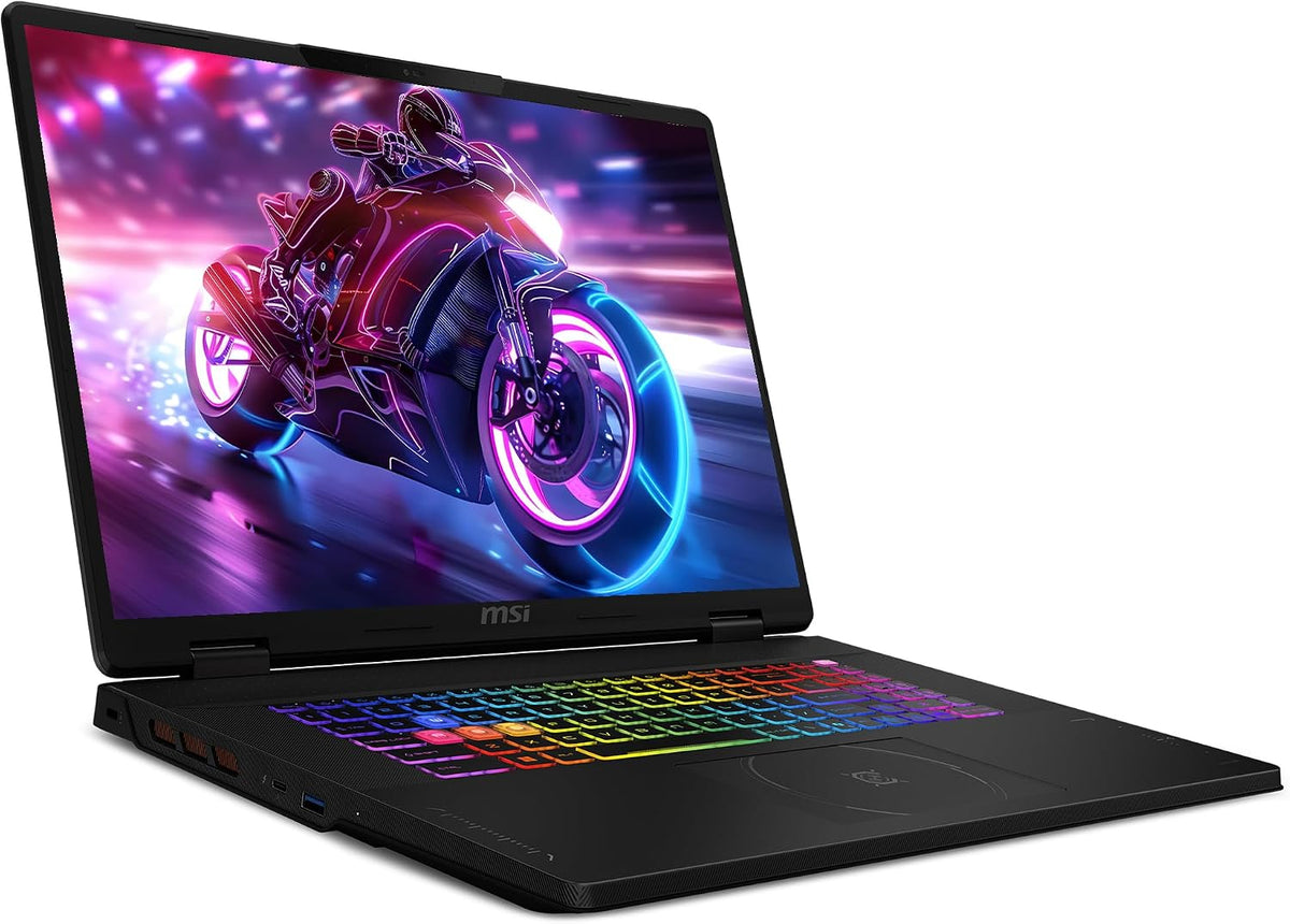 msi Crosshair 18 HX AI Gaming Laptop, Intel Ultra 9-275HX, 32 GB DDR5 RAM, 1 TB PCIe SSD, 18' QHD+ (2560x1600) 240Hz Display, Nvidia G-Force RTX 5070, 24-Zone RGB Keyboard, W11 Home, Gray