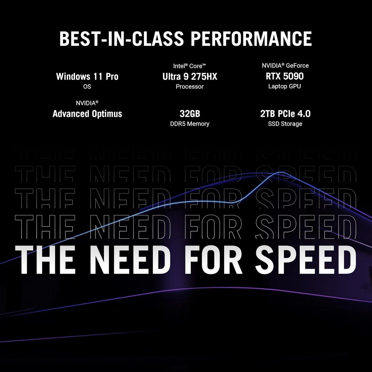 ASUS ROG Strix SCAR 16 (2025) Gaming Laptop, 16' ROG Nebula HDR 16:10 2.5K 240Hz/3ms, NVIDIA GeForce RTX 5090, Intel Core Ultra 9 275HX, 32GB DDR5, 2TB PCIe Gen 4 SSD, Wi-Fi 7, Win 11 Pro, G635LX-XS97
