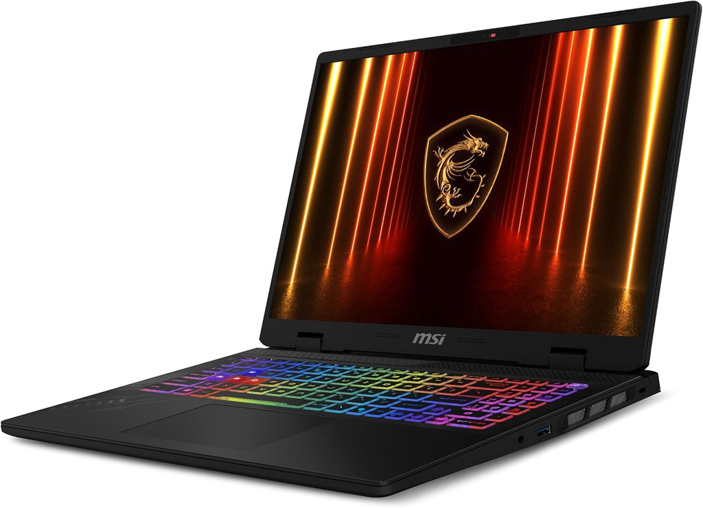 msi Crosshair A16 HX 16' QHD+ 240Hz Gaming Laptop – AMD Ryzen 9 8940HX, NVIDIA GeForce RTX 5060, 16GB DDR5, 1TB NVMe SSD, Wi-Fi 6E, USB-C, Windows 11 D8WFKG-090US
