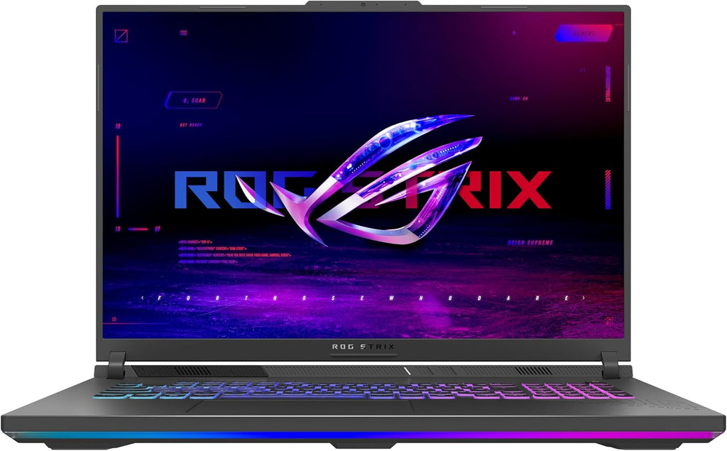 ASUS ROG Strix G18 ROG Nebula Display 2.5K 240Hz 3ms 18' Gaming Laptop AMD Ryzen 9 8940HX 16GB RAM 1TB SSD NVIDIA GeForce RTX 5070 Eclipse Grey